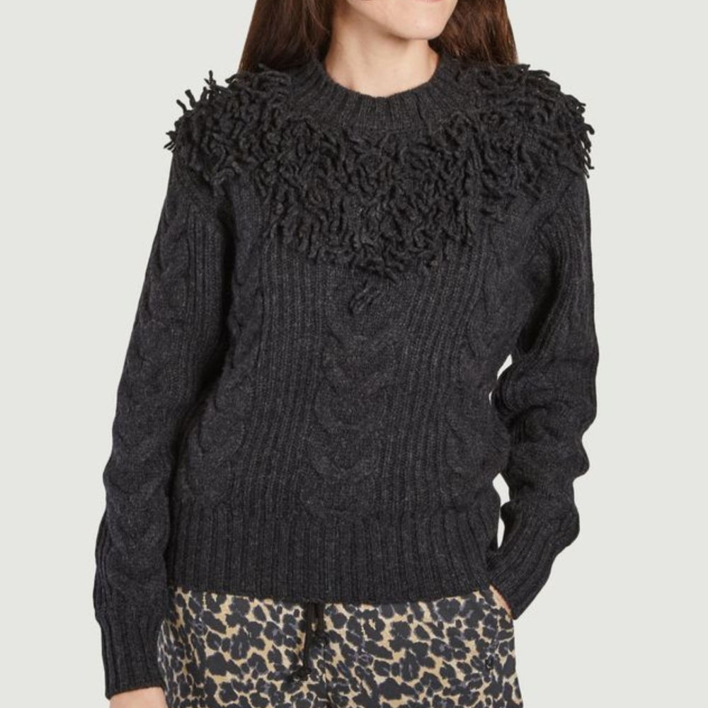 🐕Leon And Harper NWT Charcoal Sweater XSmall (2-4) Gorgeous